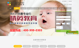 瑞德啟蒙教育網(wǎng)站建設